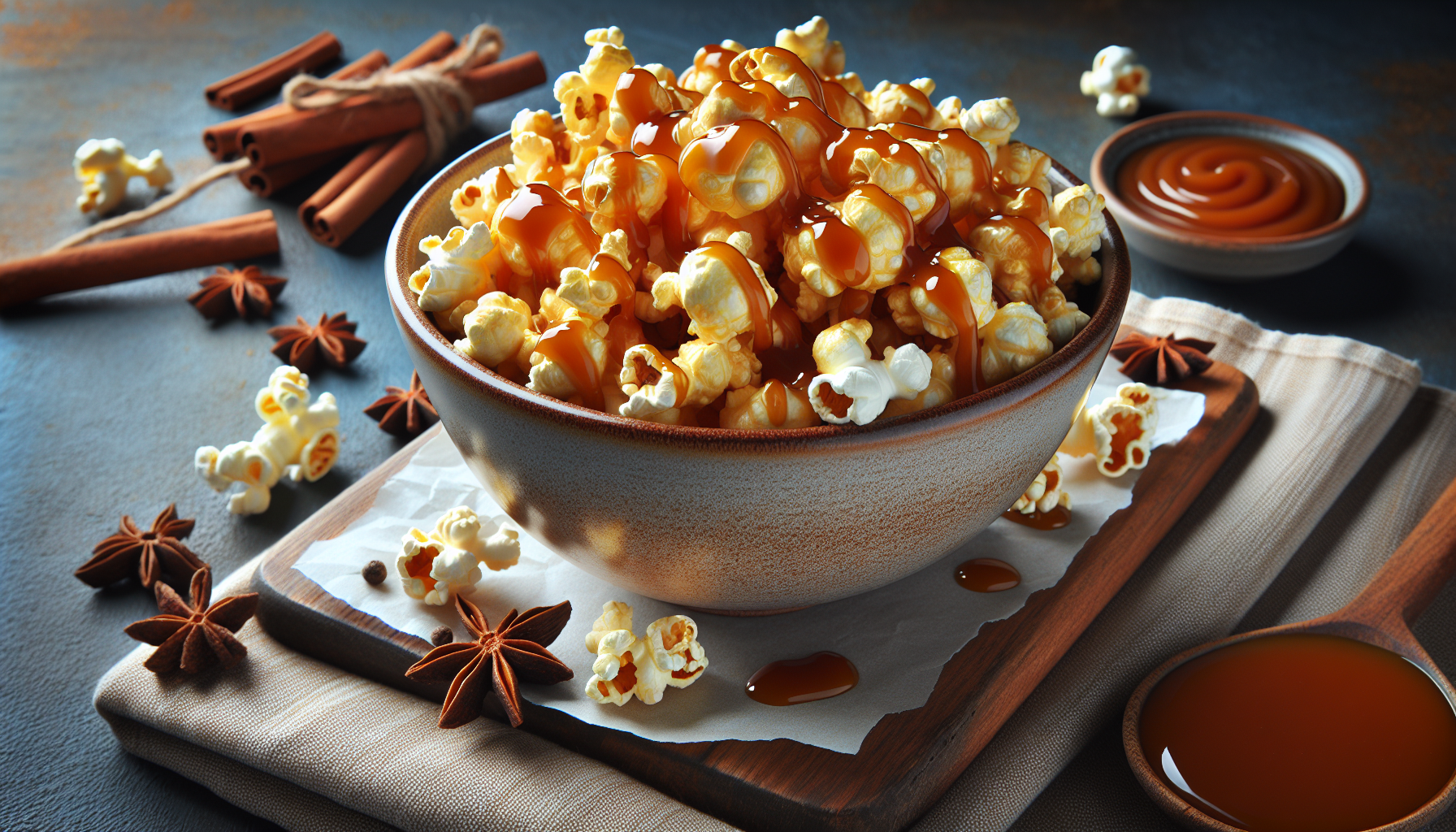 pop corn caramello